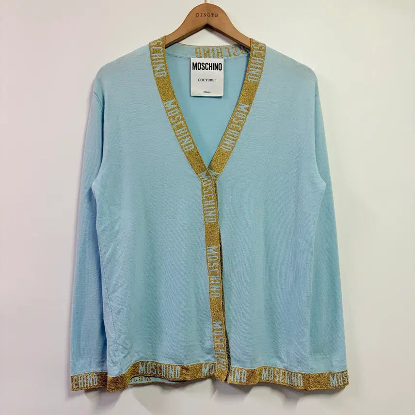 [BUNJANG] Moschino Virgin Wool Cardigan / [38] 모스키노 버진울 가디건