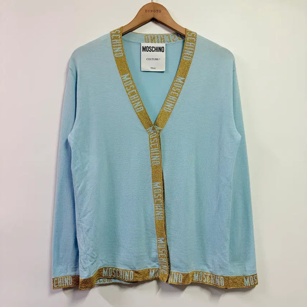 [BUNJANG] Moschino Virgin Wool Cardigan / [38] 모스키노 버진울 가디건
