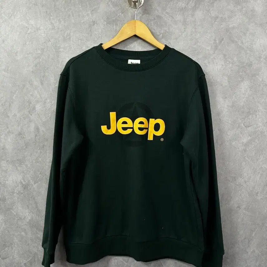 [BUNJANG] Jeep Sweatshirt Navy 2XL / 지프 맨투맨 네이비 2XL 빅사이즈 실측