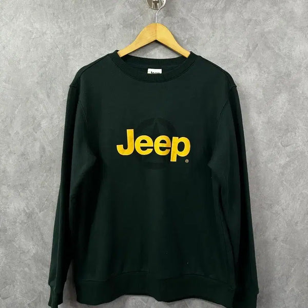 [BUNJANG] Jeep Sweatshirt Navy 2XL / 지프 맨투맨 네이비 2XL 빅사이즈 실측