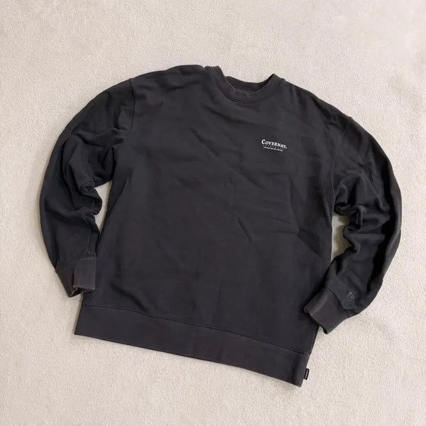 [BUNJANG] Covernat Small Logo Sweatshirt / S 커버낫 스몰로고 맨투맨 0615T1