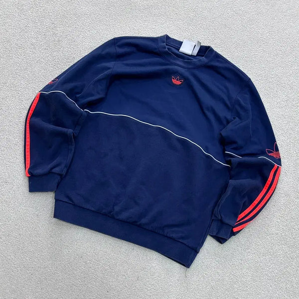 [BUNJANG] Adidas Originals Outline Sweatshirt / M 아디다스 남성 오리지널스 아웃라인 맨투맨 티셔츠 0716E