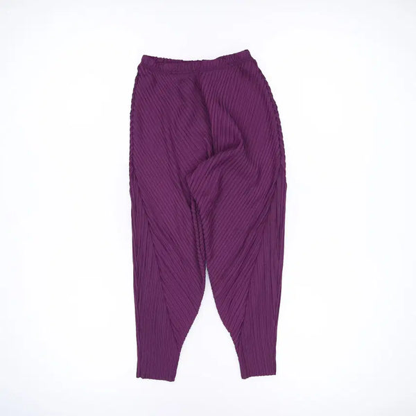 [BUNJANG] Vintage Women's Pleated Pants / 실측확인 빈티지 여성 플리츠 팬츠 0807H