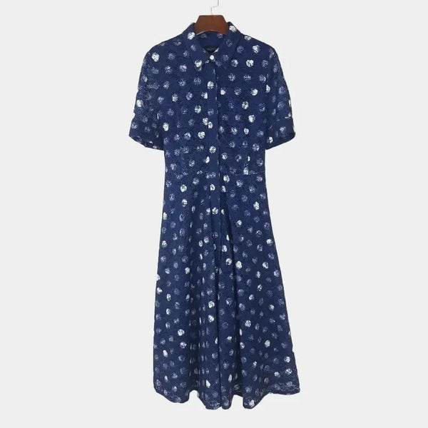 [BUNJANG] Valentia Lace Dot Dress / 발렌시아 레이스도트 원피스 66