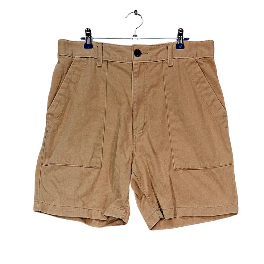 [BUNJANG] Uniform Bridge Men's Regular Fit Chino Shorts Beige / 유니폼브릿지 남성 워크웨어 레귤러핏 치노쇼츠 31 베이지 28414