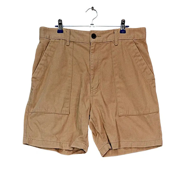 [BUNJANG] Uniform Bridge Men's Regular Fit Chino Shorts Beige / 유니폼브릿지 남성 워크웨어 레귤러핏 치노쇼츠 31 베이지 28414