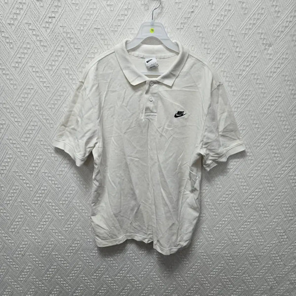 [BUNJANG] Nike Cotton Blend Short Sleeve Polo Shirt - Size L / 하76 나이키 반팔 카라티 L