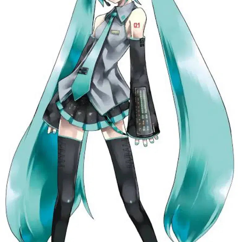 [BUNJANG] Hatsune Miku Basic Leather Cosplay Full Set / 하츠네미쿠 기본 레쟈 코스프레 풀셋으로 판매합니다!