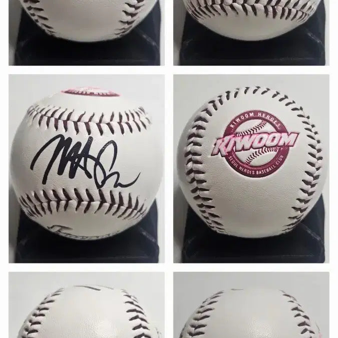[BUNJANG] Kiwoom Heroes David - Signed Baseball / 키움히어로즈 데이비슨 로고볼 싸인볼 사인볼
