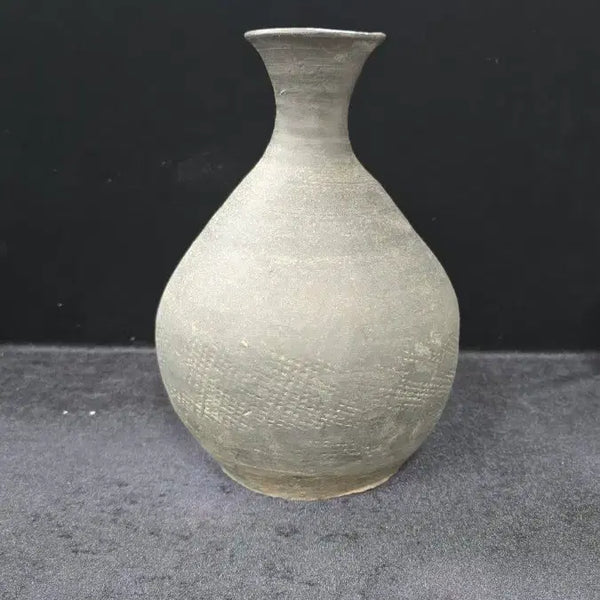 [BUNJANG] Authentic Goryeo Dynasty Pottery Vase Antique / 진품 고려시대 토기화병 골동품