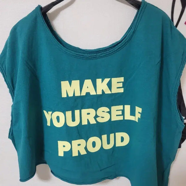 [BUNJANG] Graphic Crop T-Shirt / 그래픽 크롭 반팔티(free)