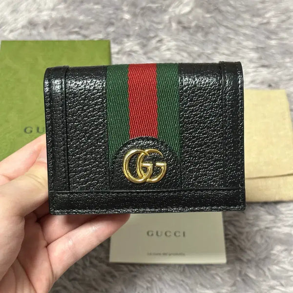 [BUNJANG] Gucci GG Ophidia Medium Wallet Black / [풀구성] 구찌 GG 오피디아 중지갑 블랙