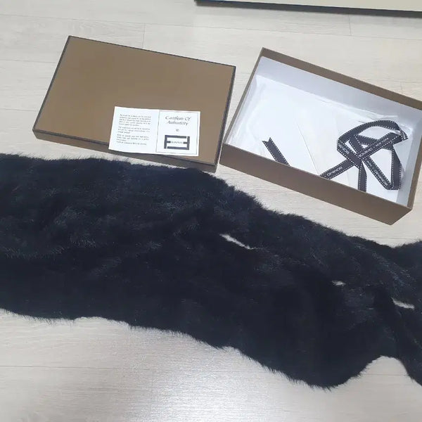 [BUNJANG] Bomimo Mink Scarf / 보미모 밍크 목도리