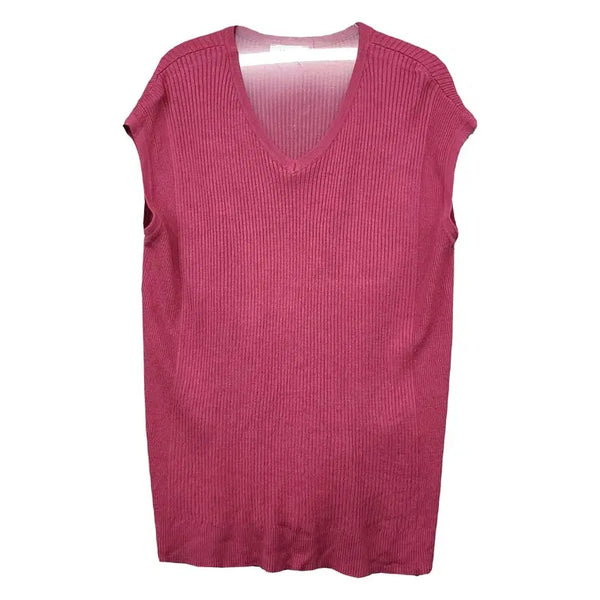 [BUNJANG] Jill by Jill Stuart Pink Knit Vest / 질바이질스튜어트 핑크 니트 조끼 88