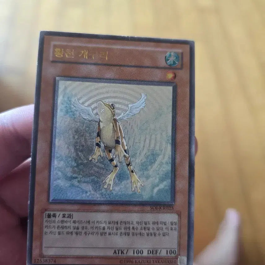 [BUNJANG] Yu-Gi-Oh! Infinite Shadow Netherworld Frog Ultimate Rare Card / 유희왕 무한의 그림자 황천개구리 얼티 카드