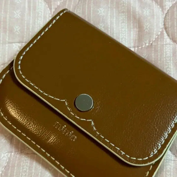 [BUNJANG] Mini O Card Wallet (Handmade) / 미니오 카드지갑 (핸드메이드),두가지색상( 개당가격)