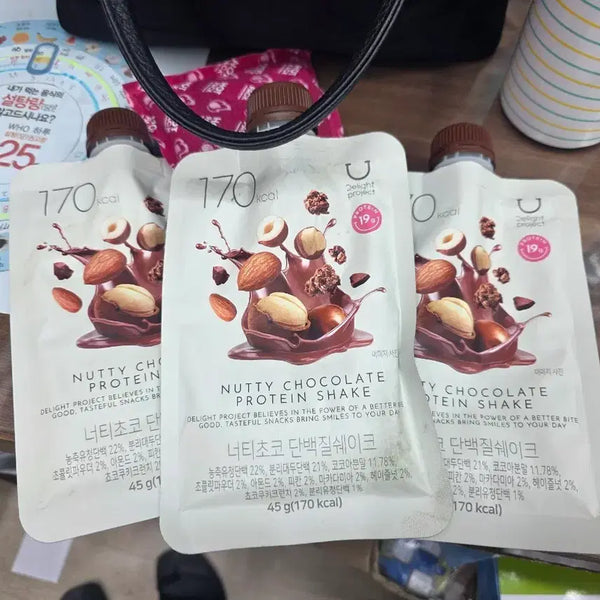 [BUNJANG] Naughty Choco Protein Shake Bundle Set / 너티초코 단백질 쉐이크 일괄
