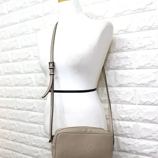 [BUNJANG] W171 Elle Synthetic Leather Mini Crossbody Bag / w171 엘르 합성가죽 미니 크로스백/가로21/세로13/폭5센치/사놀까
