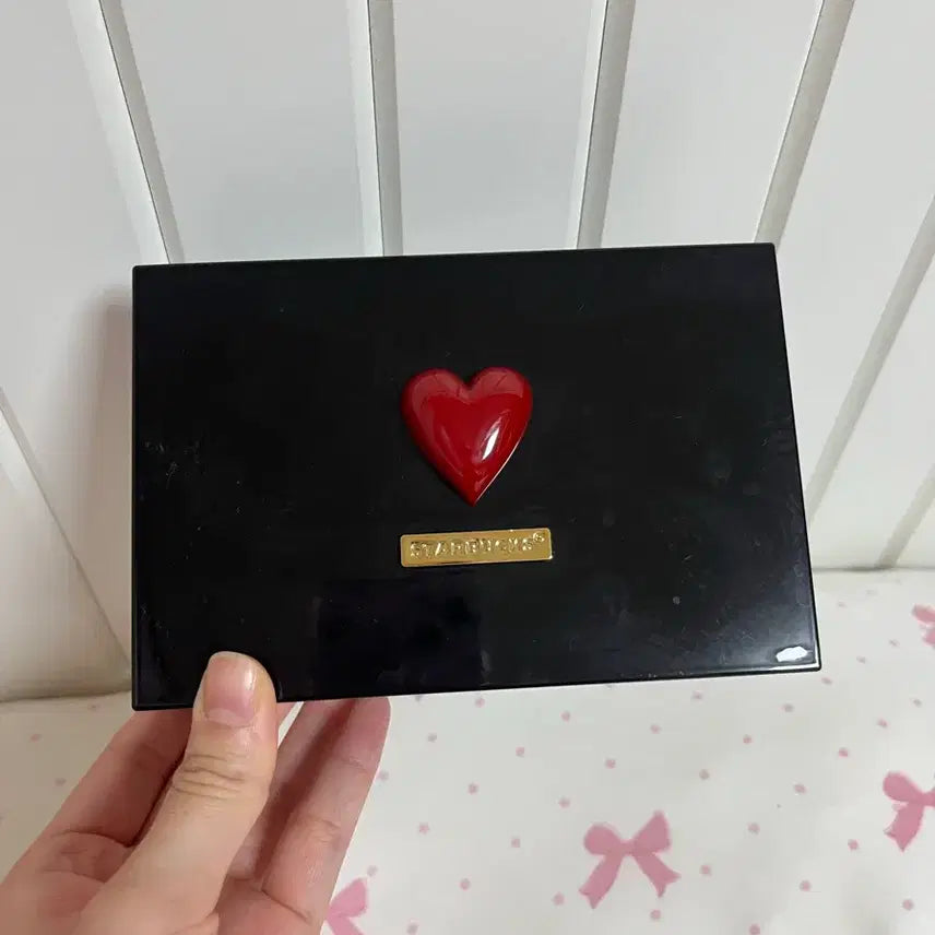 [BUNJANG] Starbucks Heart Chocolate Box Storage Container / 스타벅스 하트초콜릿박스 보관함