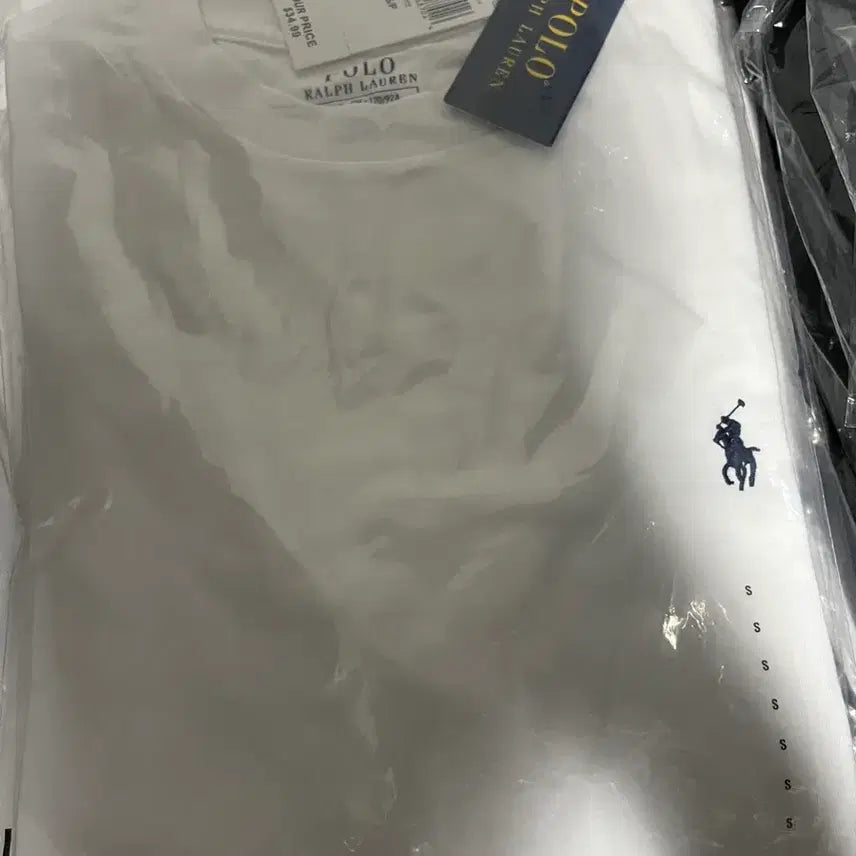 [BUNJANG] Polo Ralph Lauren Basic Short Sleeve T-Shirt White S / (배송비포함가격) 폴로 랄프로렌 반팔티 화이트 s