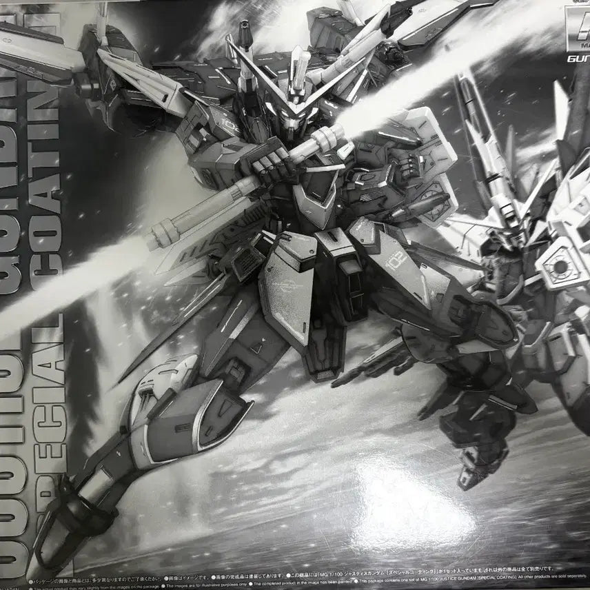 [BUNJANG] MG Justice Gundam Special Coating / mg 저스티스 건담 스페셜 코팅