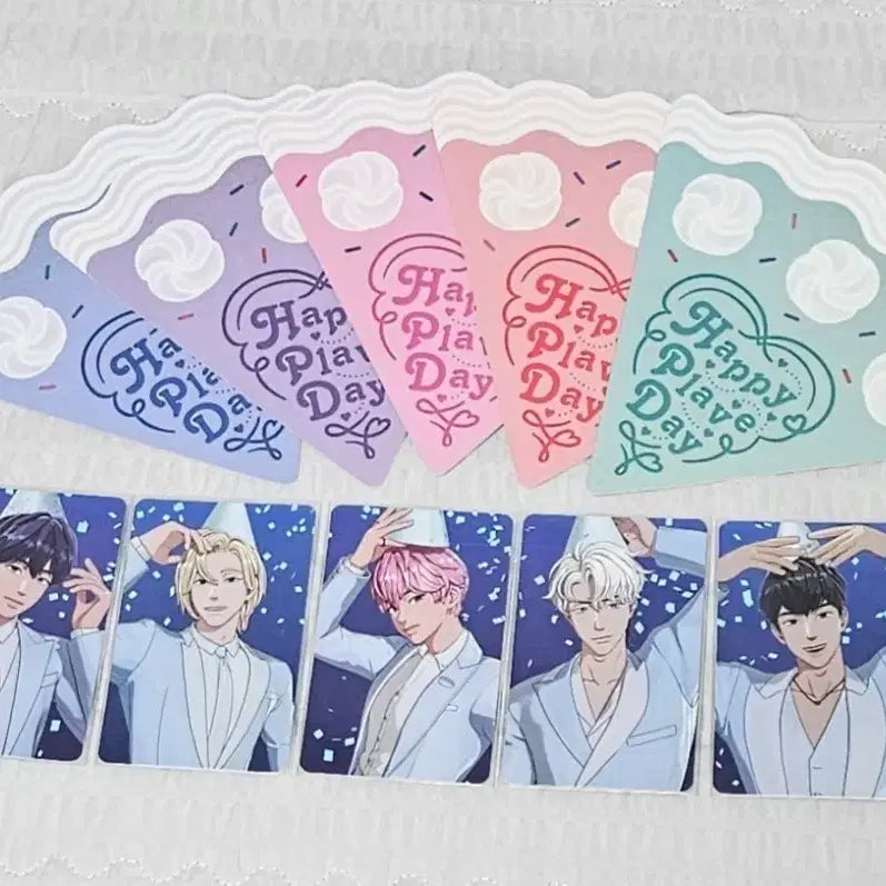 [BUNJANG] PLAVE 2nd Anniversary Popup Photocard & Postcard Bundle Set / 플레이브 2주년 팝업 포카&엽서