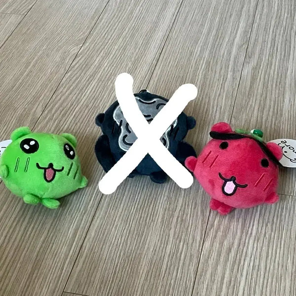 [BUNJANG] ORLRMOER Gorilla, Alien, Tomato Keychain Set / 오얼모얼 키링 고릴라 외계인 토마토