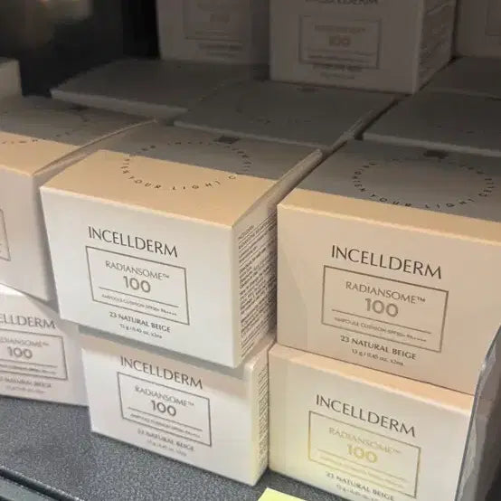 [BUNJANG] Incellderm Cushion Foundation (No. 21) - Refill Set / 유통기한 임박 인셀덤 21호 2026.12.03