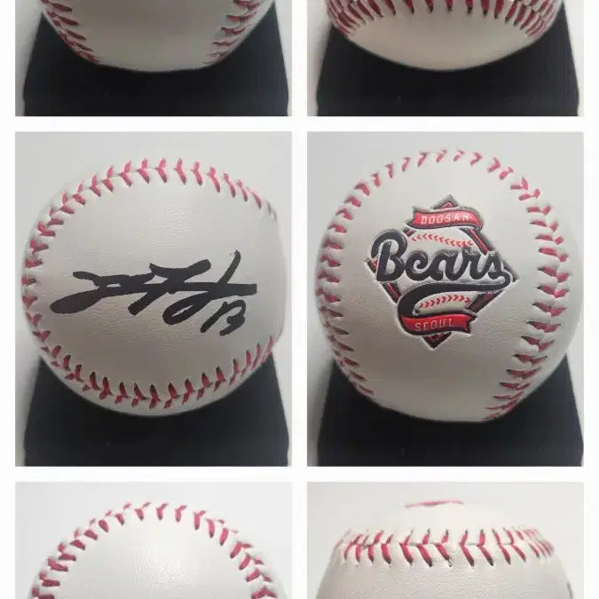 [BUNJANG] Doosan Bears Lee Yoo Chan Autographed Baseball / 두산베어스 이유찬 로고볼 싸인볼 사인볼