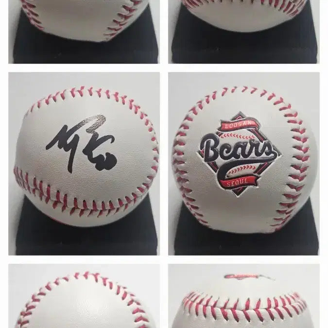 [BUNJANG] Doosan Bears Benjamin Autographed Baseball / 두산베어스 벤자민 로고볼 싸인볼 사인볼