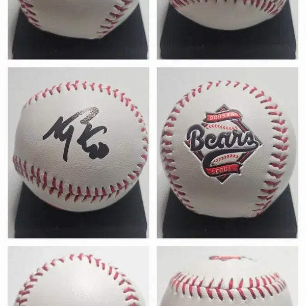 [BUNJANG] Doosan Bears Benjamin Autographed Baseball / 두산베어스 벤자민 로고볼 싸인볼 사인볼