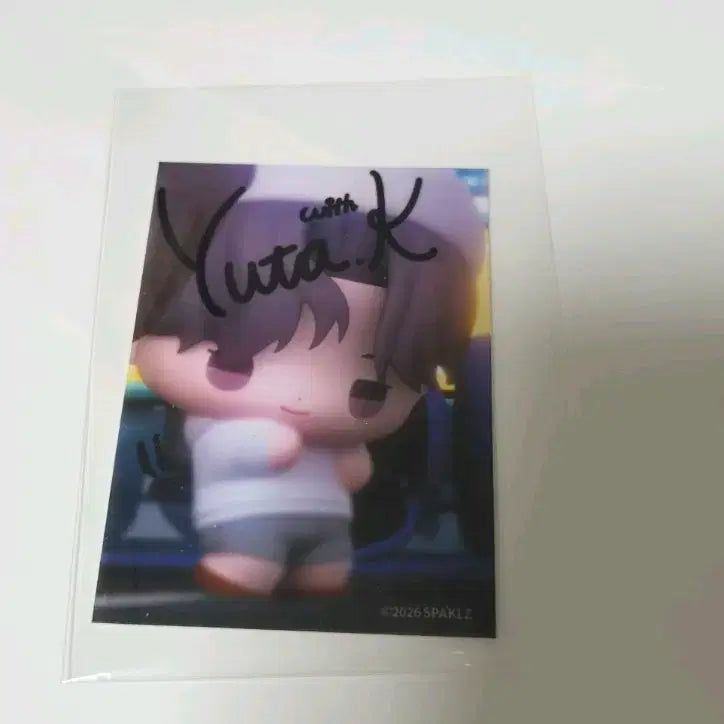 [BUNJANG] NCT Yuta 'Sparkles' Resin Photocard / 조개소년 발화 유타 뽀시래기 폴라 스파클즈 레봄 레진