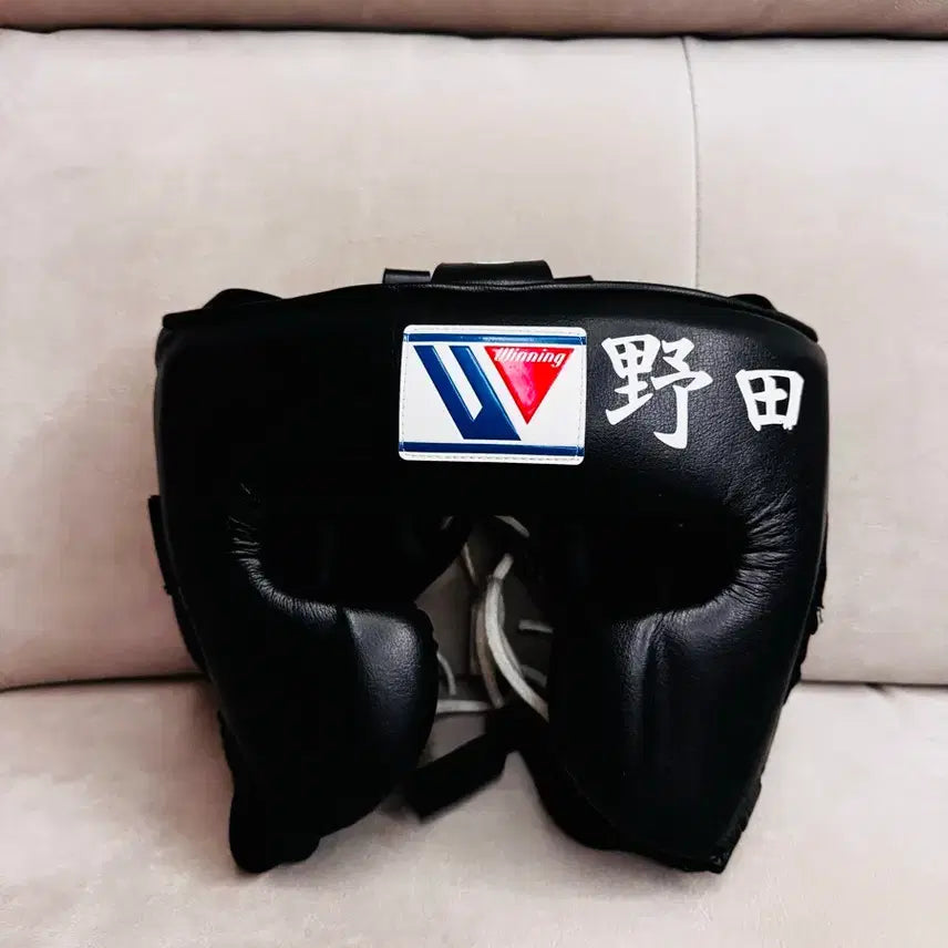 [BUNJANG] Winning Boxing Headgear Black L Size / 위닝 복싱 헤드기어 블랙 L사이즈 판매합니다