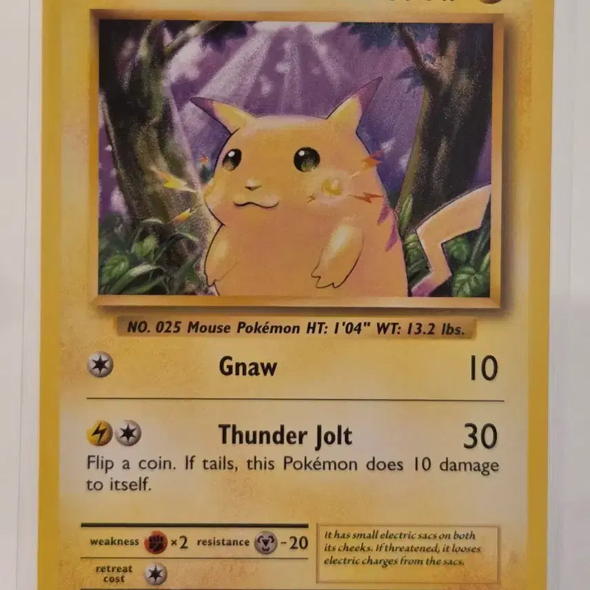 [BUNJANG] Pokemon Pikachu XY Evolutions (35/108) North American Version / [영판/북미판] 포켓몬 카드 피카츄 / XY Evolutions (35/108)