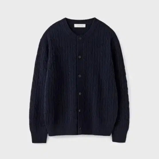 [BUNJANG] Union Blue Cable Wool Cardigan M / 유니온블루 케이블 울 가디건 M