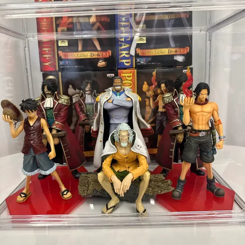 [BUNJANG] One Piece Figure D's Will 4 Set + 2 Additional Figures / 원피스 D의 의지 피규어 4종+2종 세트 팝니다.