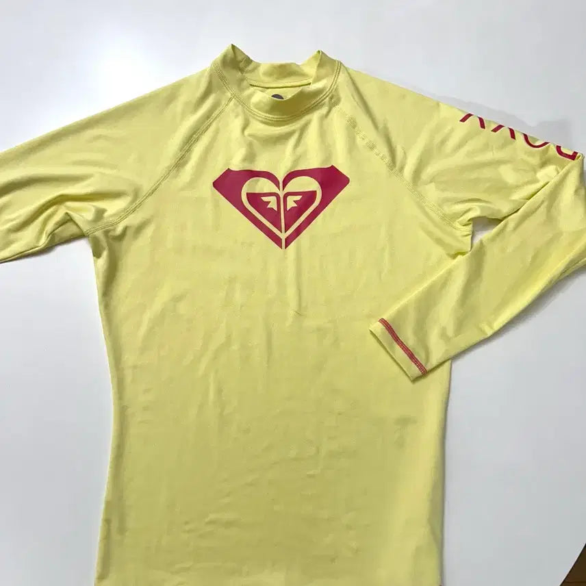 [BUNJANG] Roxy Yellow Rash Guard - Size L / 록시 래쉬가드 L