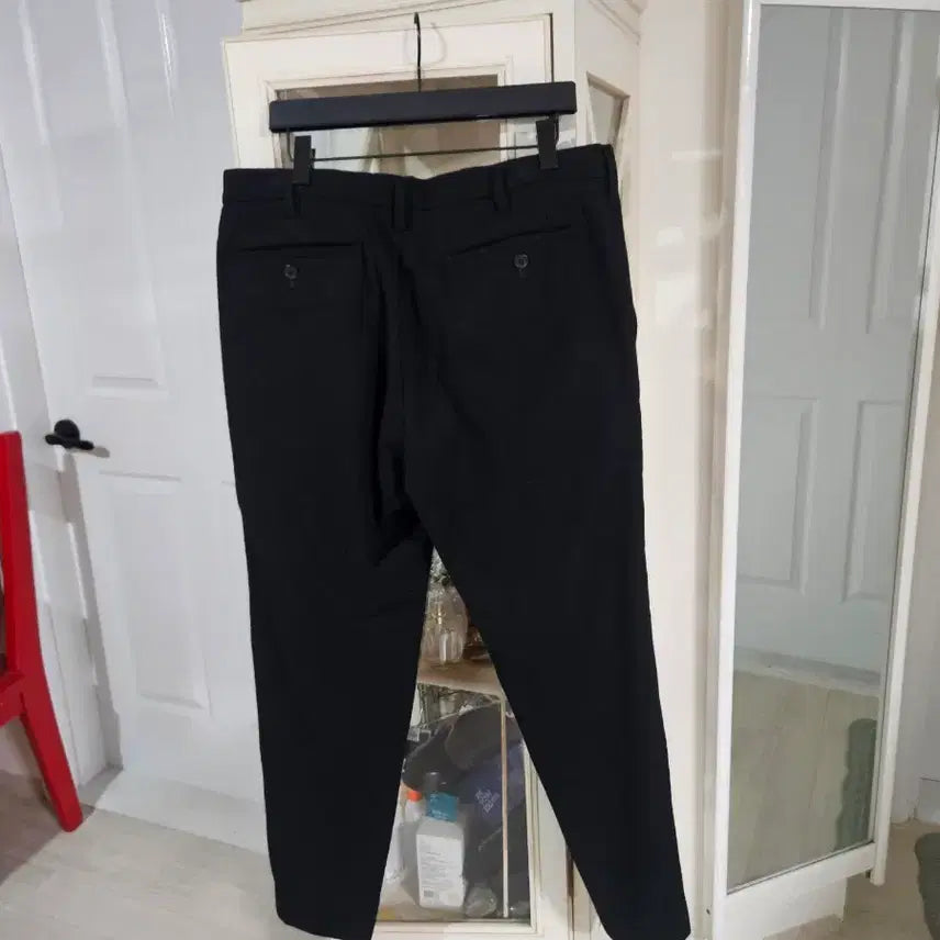 [BUNJANG] Black Slack Pants / 블랙 슬랙스 바지