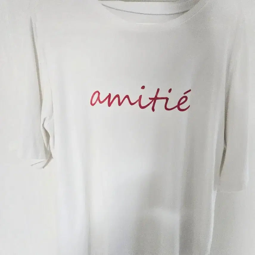 [BUNJANG] Loose Fit Lettering T-Shirt White / 루즈핏 레터링 반팔티 화이트