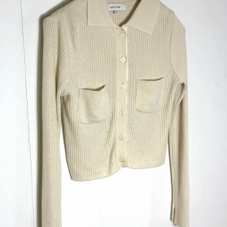 [BUNJANG] L'Evrè Sizing Ribbed Cardigan / 루에브르 가디건