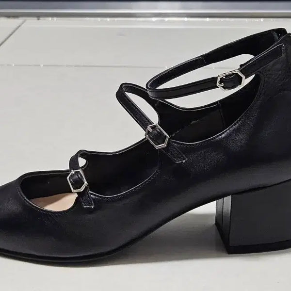 [BUNJANG] Rachel Cox Strap Pumps Heel / 레이첼콕스 스트랩 펌프스 힐