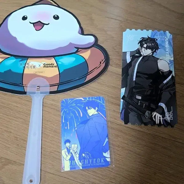 [BUNJANG] Omniscient Reader's Viewpoint Collaboration Popup Special Benefit Yu Jung-hyeok Ticket Photocard Fan / 전독시 콜라보 팝업 특전 유중혁 티켓 포카 부채 사전 예약