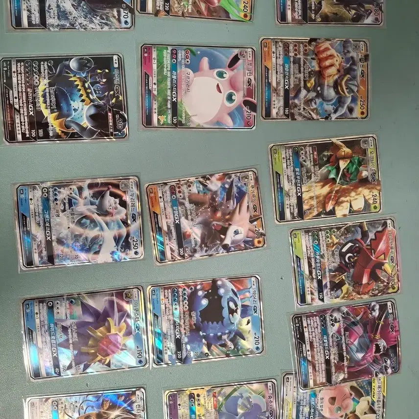 [BUNJANG] Pokemon TCG GX Cards Bundle Set (16 pcs) / 포켓몬카드 gx 16장 일괄 판매