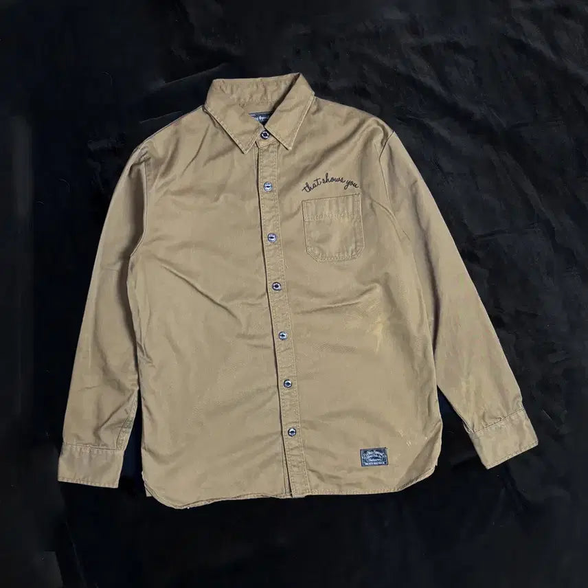[BUNJANG] Wing Spread Vintage Japanese Work Shirt / 일본빈티지 Wing Spread 워크 셔츠