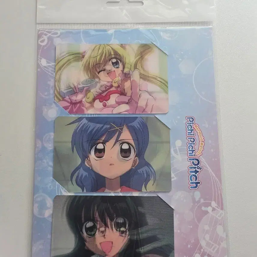 [BUNJANG] Mermaid Melody Pichi Pichi Pitch x Tune C. Collaboration Cafe Lenticular Photocard Set (Sealed) / 원가양도,미개봉) 피치피치핏치 투니크 콜라보 카페 렌티큘러 포토카드 세트