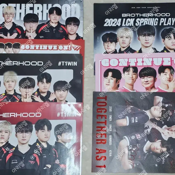 [BUNJANG] T1 Faker Cheerful Set Bundle / T1 제오페구케 굿즈 일괄