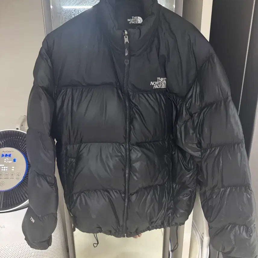 [BUNJANG] The North Face 700 Goose Down Puffer Jacket Black 105 / 노스페이스 700 블랙 패딩 105