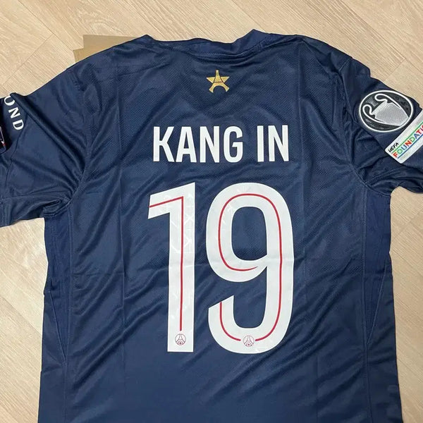 [BUNJANG] Paris Saint-Germain Lee Kang-in Player Edition Champions League & FIFA World Champion Jersey / 파리생제르망 파리 이강인