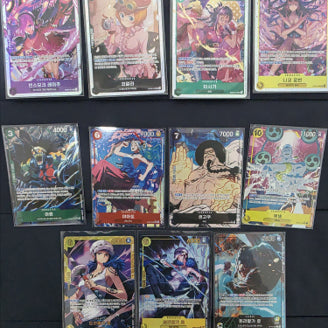 [BUNJANG] One Piece Card Game Rare Cards Bundle / (일괄6.5만)원피스카드 슈레,패레,시크 팝네다