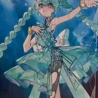 [BUNJANG] Hatsune Miku Clear Lux Emerald Jam Figure (Opened) / 하츠네 미쿠 클리어럭스 에메랄드 잼 피규어 팝니다